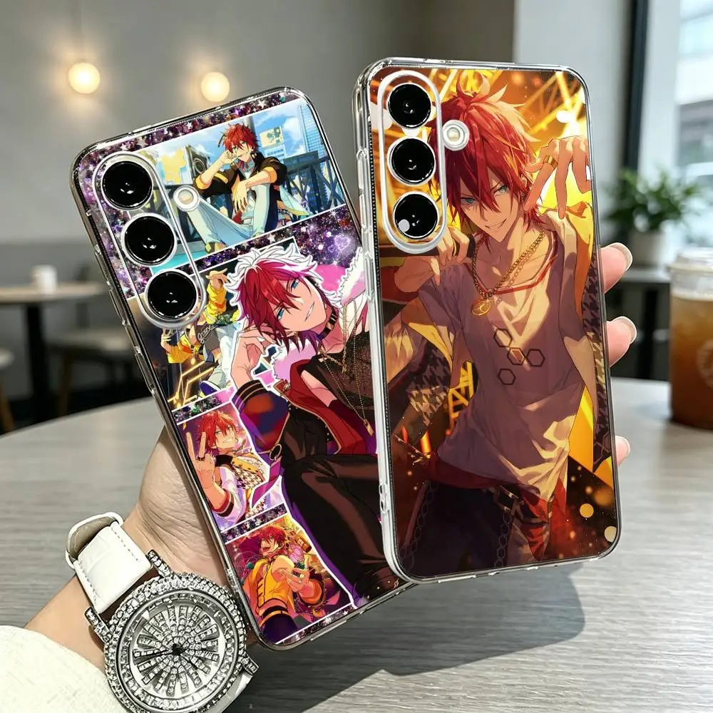 Amagi Rinne Game Ensemble Stars   Phone Case For Samsung Galaxy A20,21S,30,31,40,50,51,52,70,A71,Others Transparent Soft