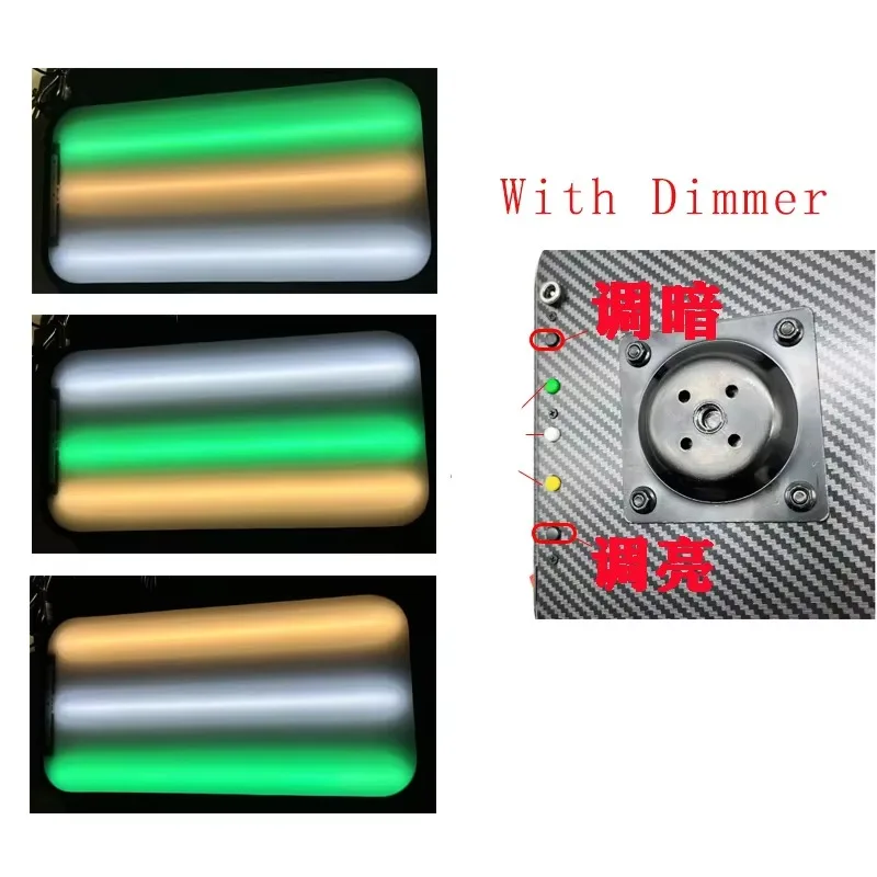 Ohne 18 V wiederaufladbare Batterie, kabellose Dellenlampe mit 9 LED-Lampen, verstellbare Autoreparaturwerkzeuge, PDR King Dent Lamp