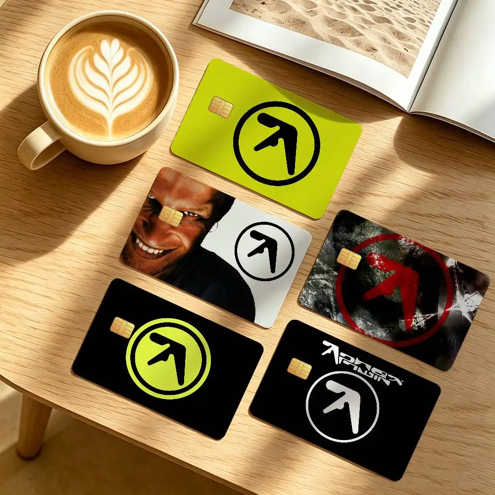 S-Sardine Fish Fashion Credit Card Public Transportation Cards Protective Sticker Waterproof Card Face Decoration 4PCS
