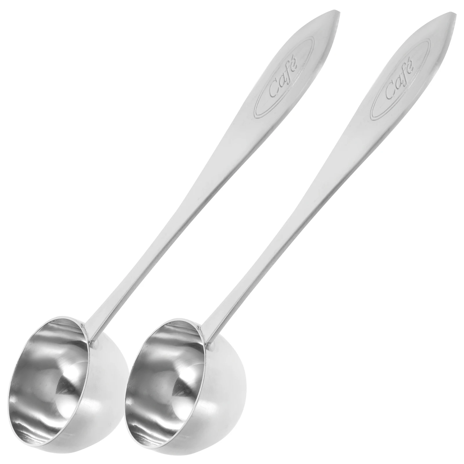 

2pcs Coffee Measuring Spoon Stainless Steel Kitchen Tool Liquid Milk Powder Scoop Engraved Measurements Dry IngredientsSpoons
