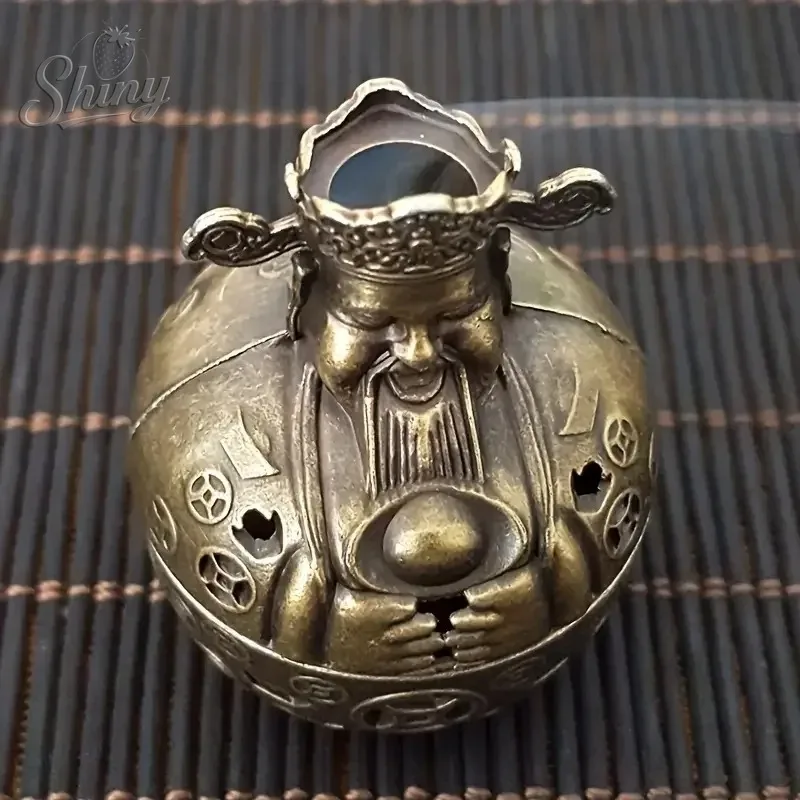 سبيكة معدنية إله الثروة مبخرة صغيرة زخرفة غرفة المعيشة الديكور ديكور المنزل