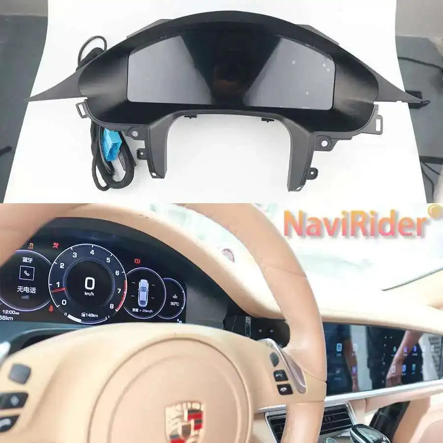 2025 Latest Original Car Digital Cluster Instrument For Porsche Cayenne Panamera 2010-2024 LCD Speed Meter Dashboard