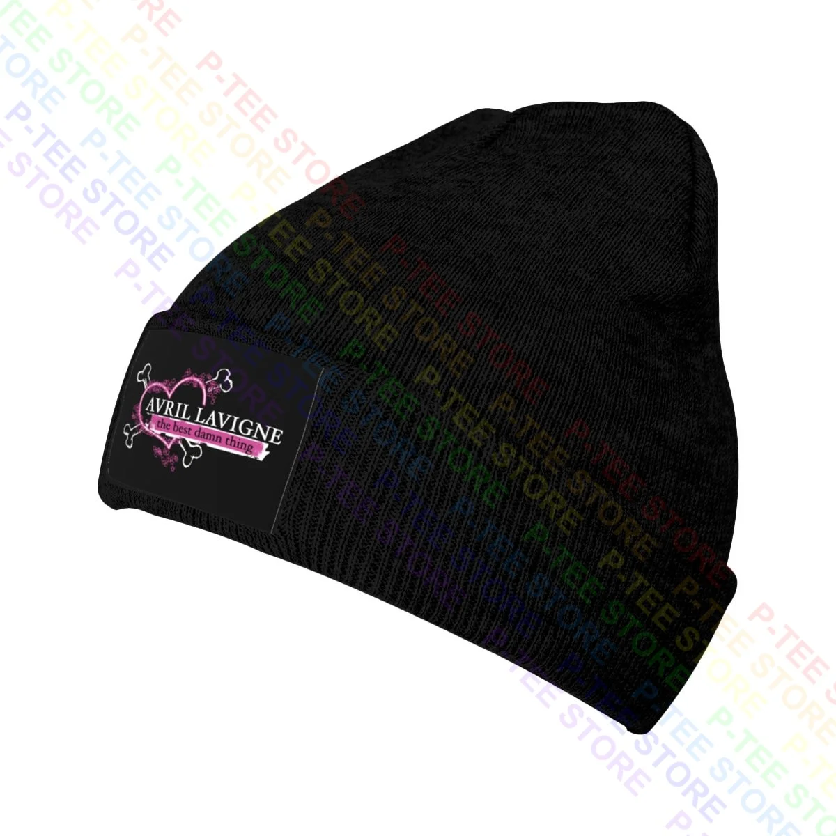 Singer Avril Lavigne The Best Damn Thing 2000S Knitted Beanie Hat Beanies Cap New Splicing Best Quality