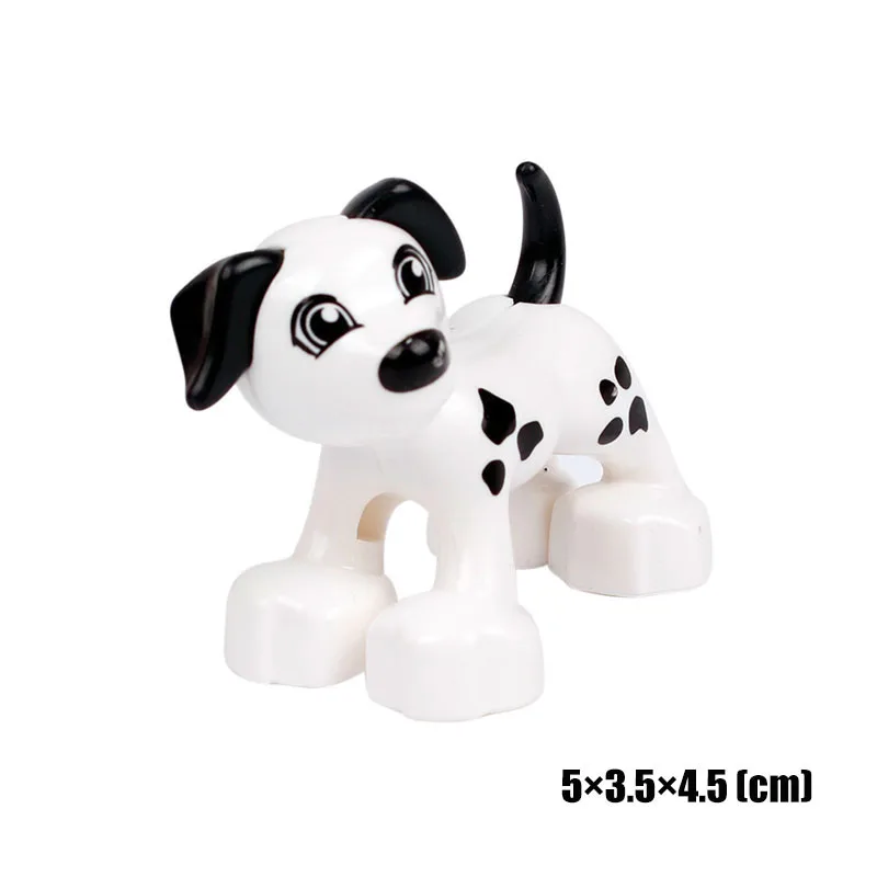 Grote Bouwsteen Dier Serie Huisdier Kat Hond Farm Schapen Kip Speelgoed Voor Kinderen Compatibel Grote Maat Brick Educatief Gift