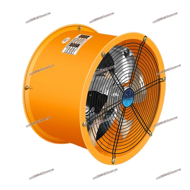 

High-speed cylindrical fan Powerful duct exhaust fan Silent industrial exhaust fan