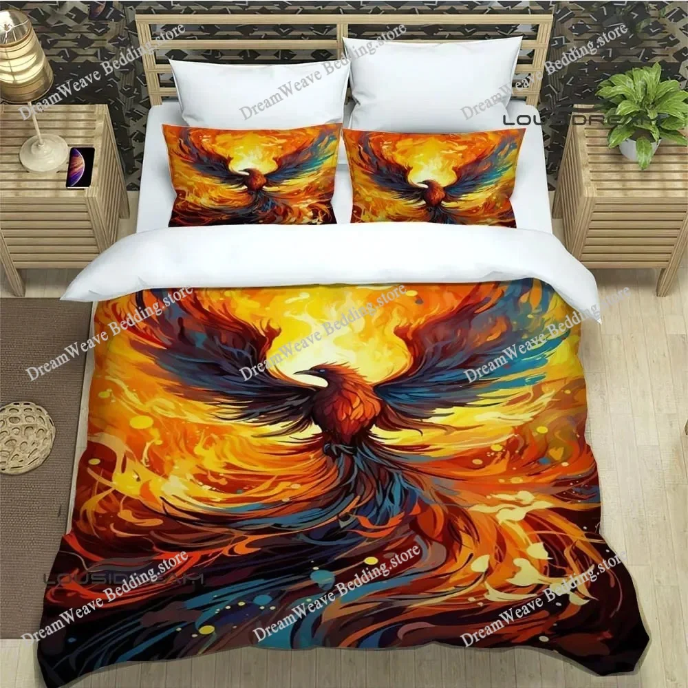

Phoenix Bedding Set Duvet Cover 3d Bedding Fashion Design Decoration King Duvet Cover Set Double Bed Set Bedding Sets