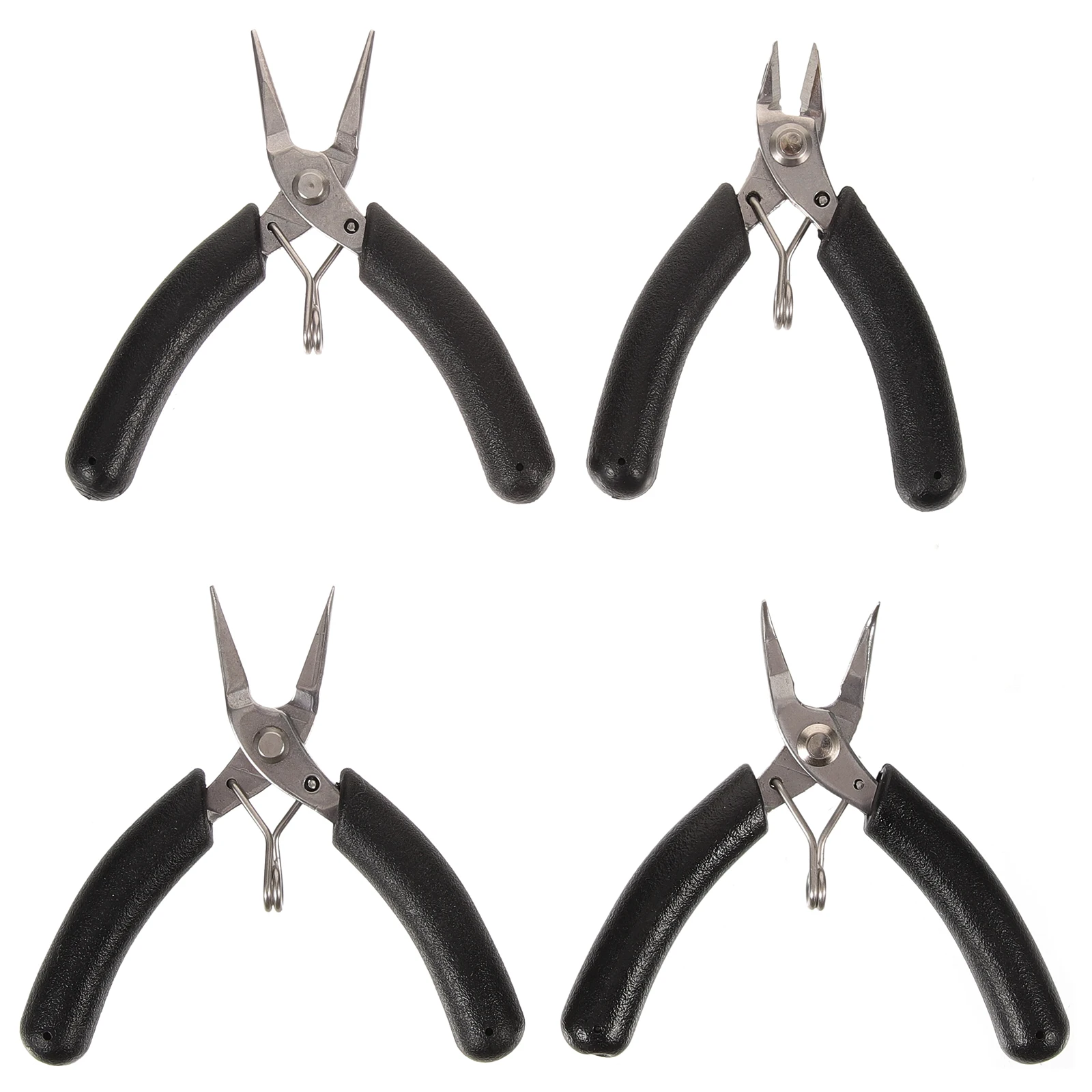 

4 Pcs Durable Craft Flat Looper Plier Nose Pliers Tools for DIY Handwork Smooth Jaw Smooth Jaw Pliers Flat Nose Looper