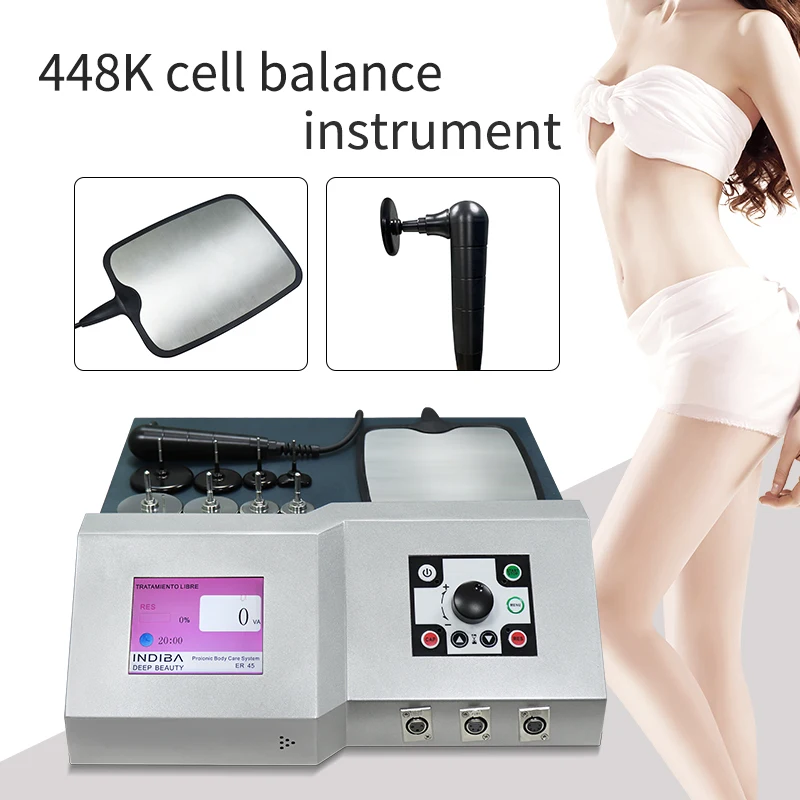 

High Frequency 448KHZ Weight Loss Spain Technology Professional Tecar Therapy Pain Removal Ret Cet Physiotherapy Beauty Device