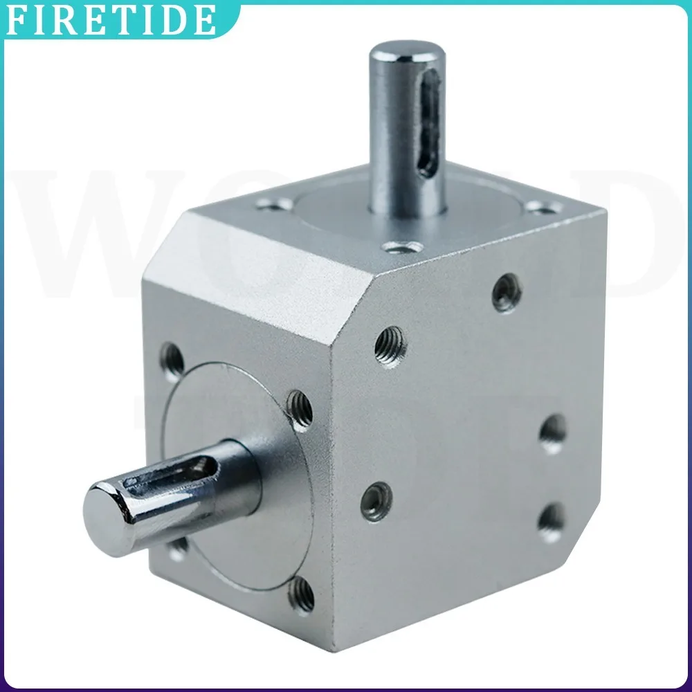 Precision Steering Gearbox 8MM Small Aluminum Right Angle Commutator 1M 20T Below 2000RPM Mini Module 20 Teeth 90° Angle