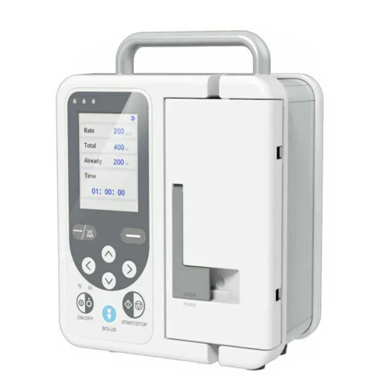 CONTEC Human/Veterinary Infusion Pump Mini Size HandheldReal-time Alarm LCD Volumetric IV Fluid Control Hospital Clinic