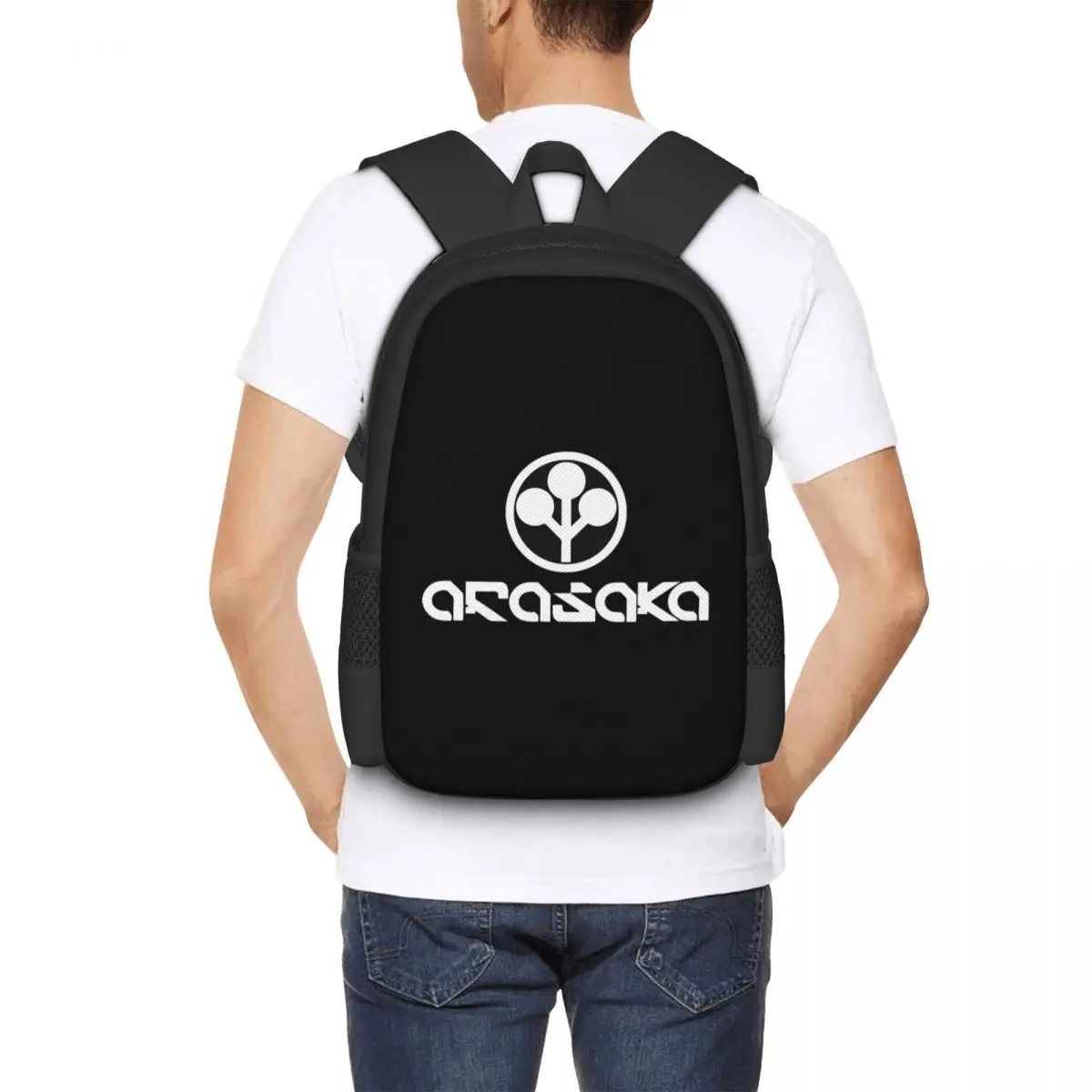

Cyberpunk Arasaka Student Backpack School Bag Hiking Travel Daypack for Men Women Fashion Bookbag Shoulder Bags