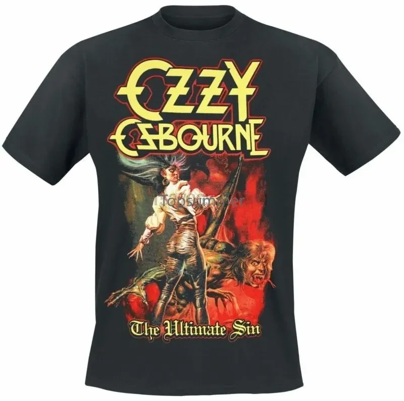 

Ozzy Osbourne Ultimate Sin Cover T-Shirt Black