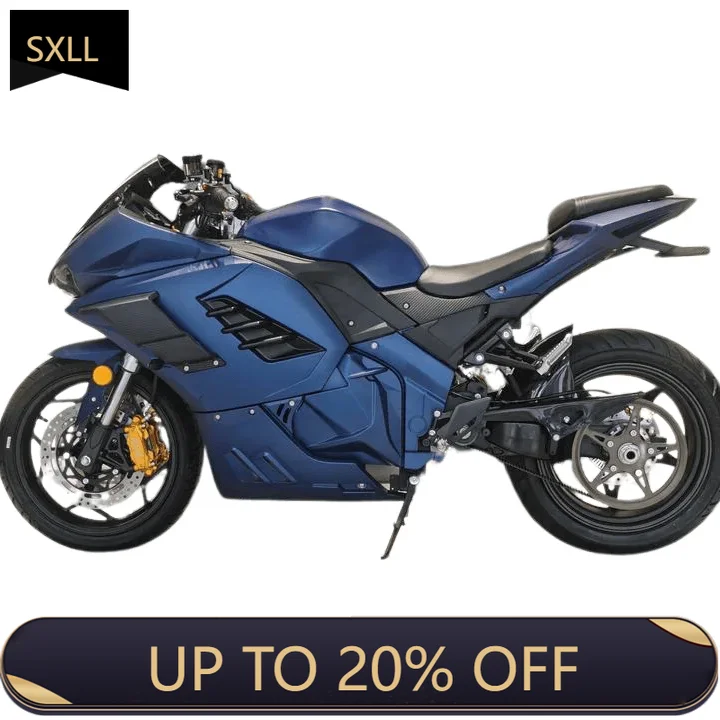 SXLL HY 5000w High Speed Electric Motorcycle 150km/h Speed GPS Intelligent Control System