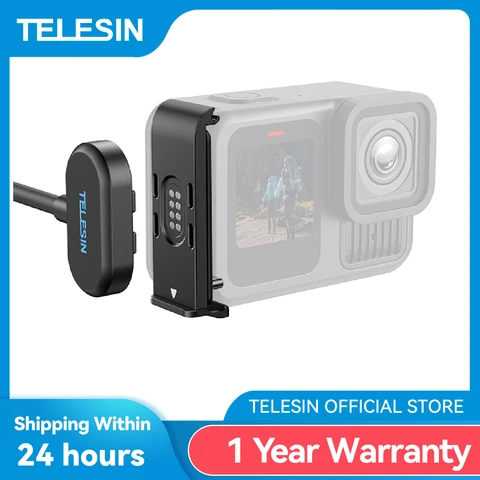 TELESIN Магнитная крышка для зарядки GoPro HERO 9-13 — изображение товара