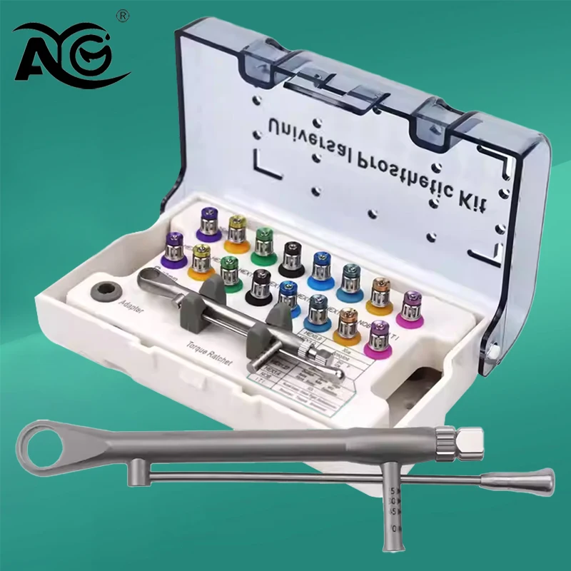 

Dental Implant Screw Driver Colorful Dentalist Torque Wrench Screwdriver Tools Prosthetic Kit Dentalistry Instument