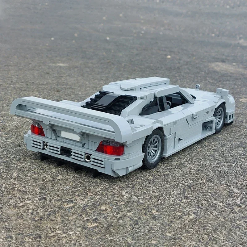 Urban Supercar Modello Moc Mattoni da costruzione Campione di velocità CLK 1:15 Tecnologia Blocchi modulari Regalo Giocattoli di Natale Set fai da te Assemblaggio
