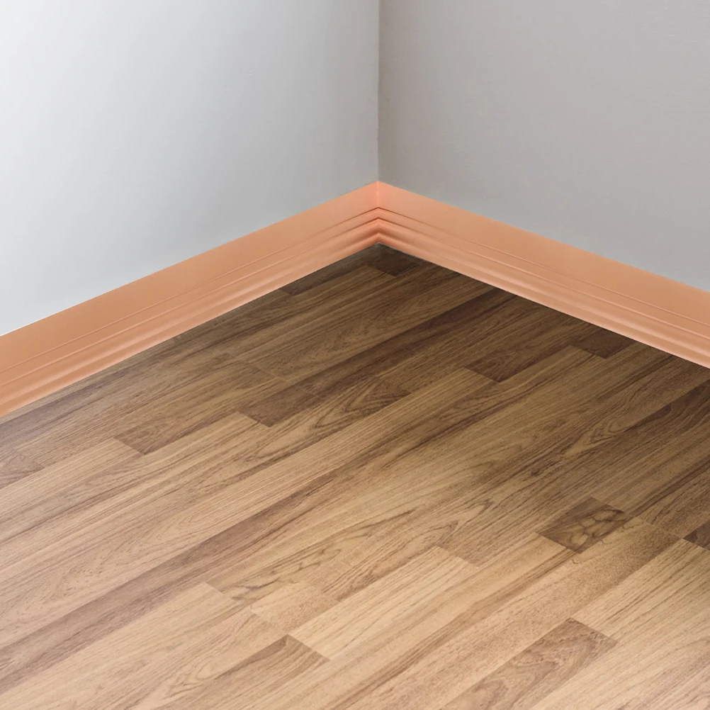 

Self-adhesive Baseboard Moulding Edging Trim Modeling Molding Light Brown Corner