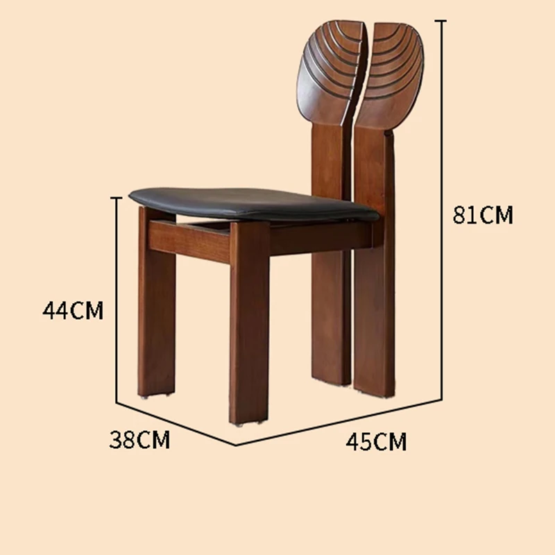 Design drewniane krzesła do salonu ergonomiczne krzesła do jadalni biurowej na świeżym powietrzu nowoczesna kuchnia Cadeira De Jantar meble domowe