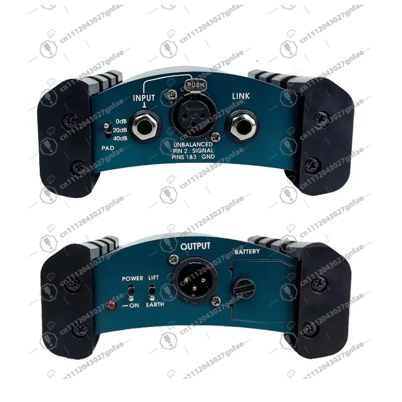 The newly arrived audio direct box activity guitar DI box for studio recording stage performances