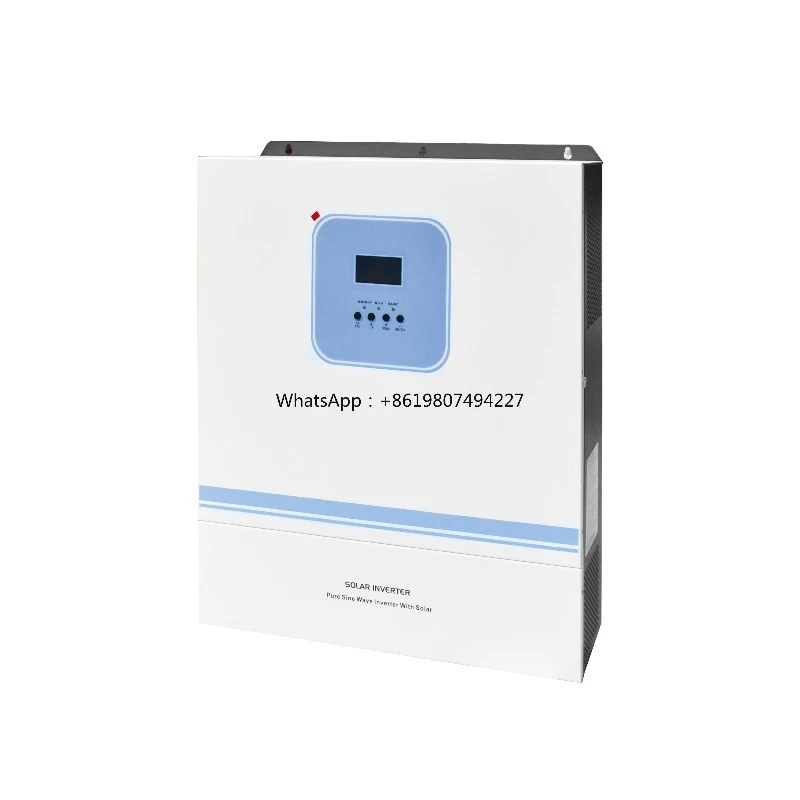 For 11kW Inverter On/Off Grid Hybrid Solar Inverter MPPT Controller Single AC Wide PV Input Lead Acid/LiFePO4 Compatibility