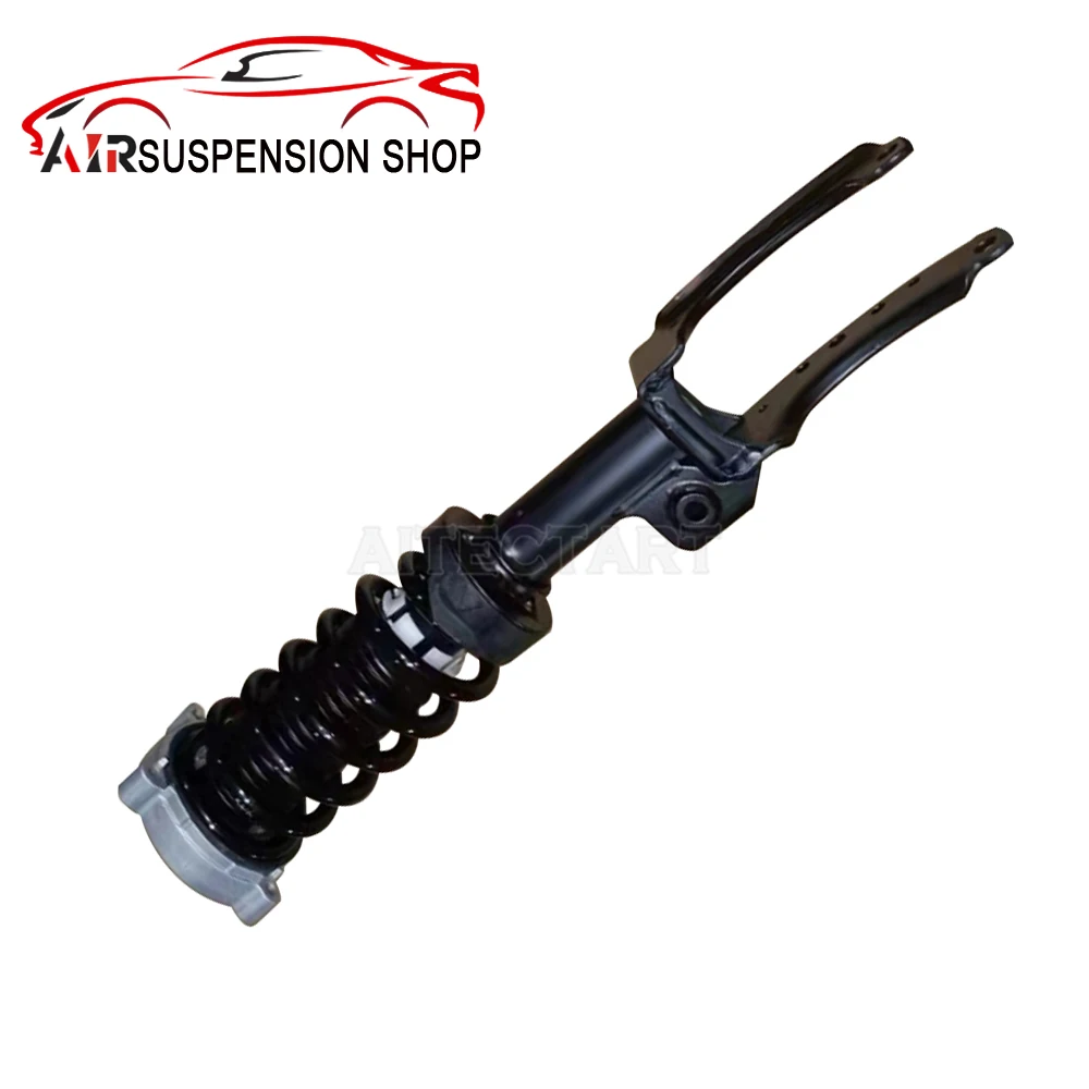 For Audi Q7 4L 2007-2009 Front Left / Right Air Shock Absorber Coil Spring Assembly 7L8412021BL 7L8413031J 7L8413032J