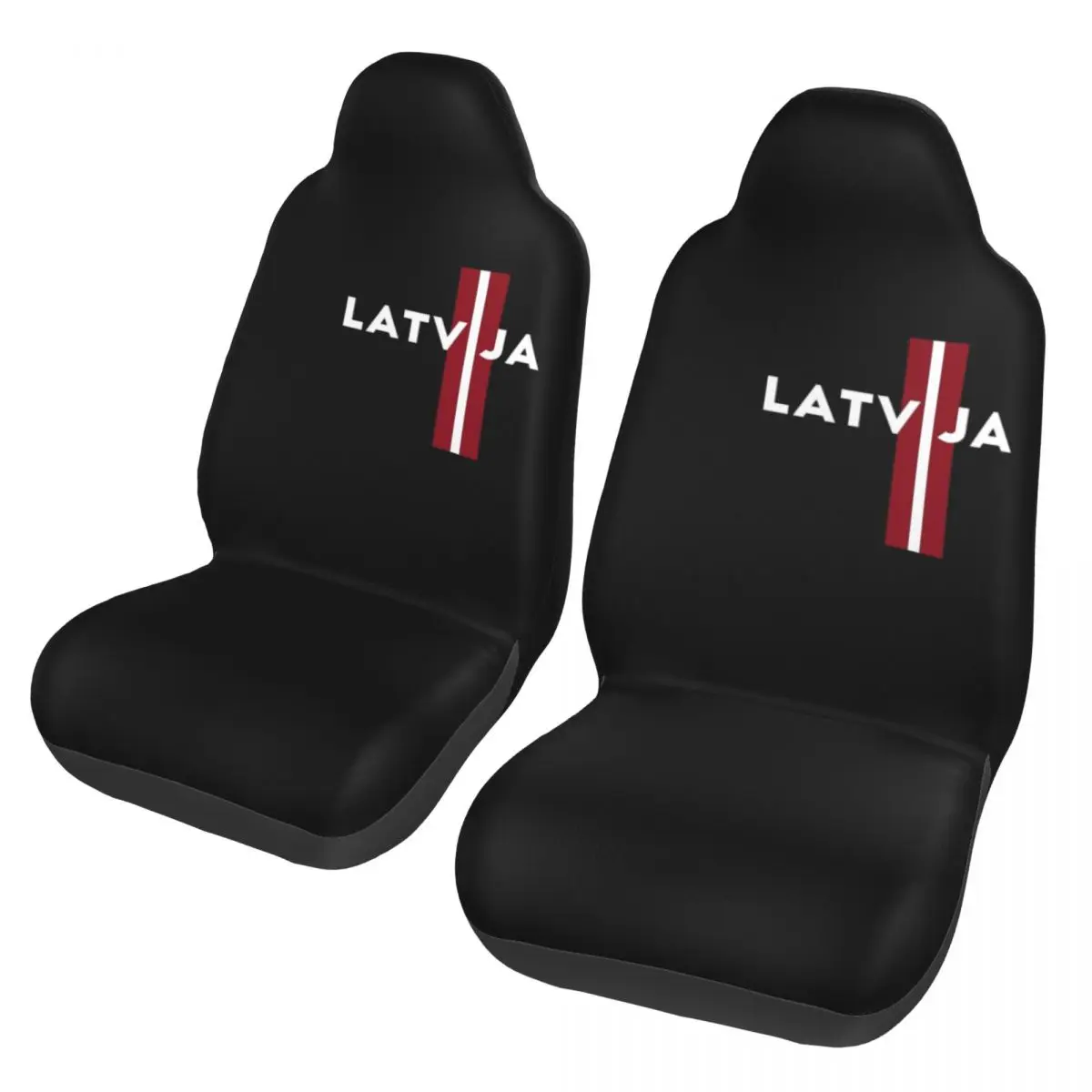 

Latvija Latvian Flag Universal Car Seat Cover Four Seasons Travel Auto Seat Cover Fiber Fishing