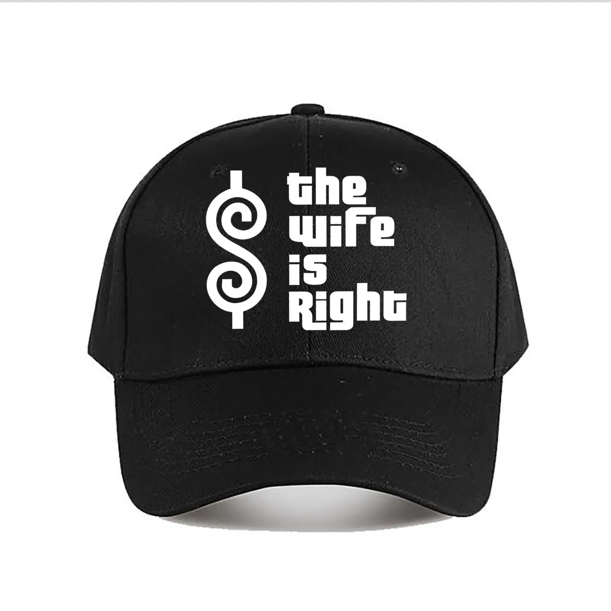 Vintage Baseball Cap The Wife is Right Baseball Cap Fashion Men Sunhat Women's Outdoor Sports Snapback Cap