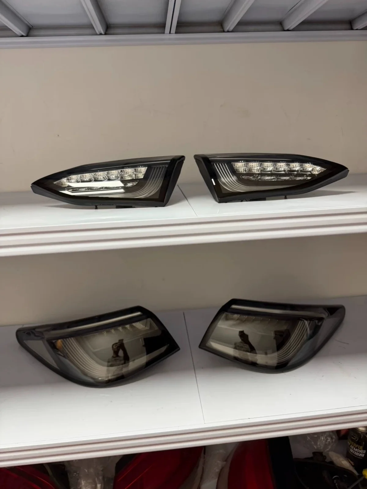 Car LED Tail Light modified Tail lamp Smoked black for Infiniti Q50 Q50L 2018  Brake Driving Reversing Lamp Turn Signal