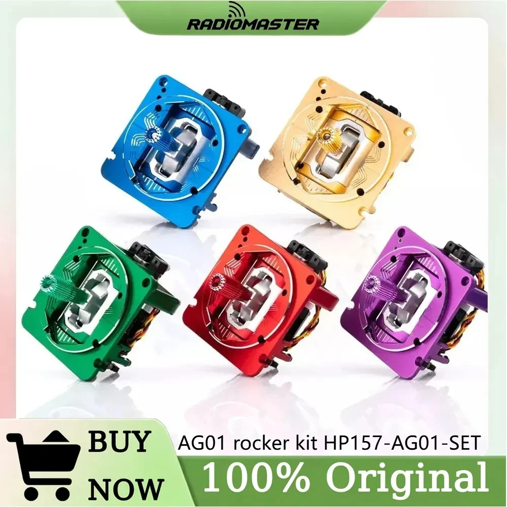 RadioMaster TX16S AG01 Full CNC Throttle and Centering Hall Gimbal For TX16S MKII Series Colorful Drone DIY RC Parts