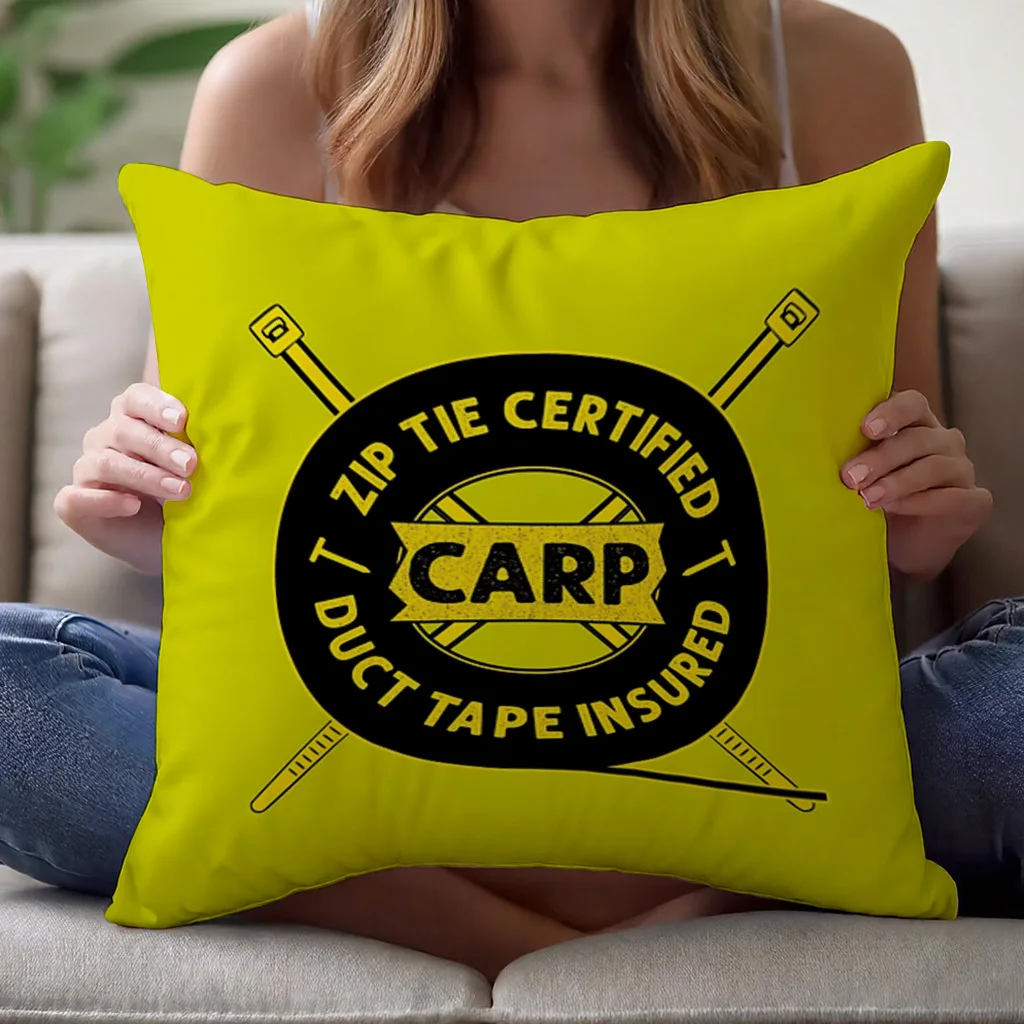 Funny Duct Tape Graphic Cushion Cover Decorative Throw Pillow Pad Cover Slip Square 45x45cm Modern Living Room Home Decor Gift