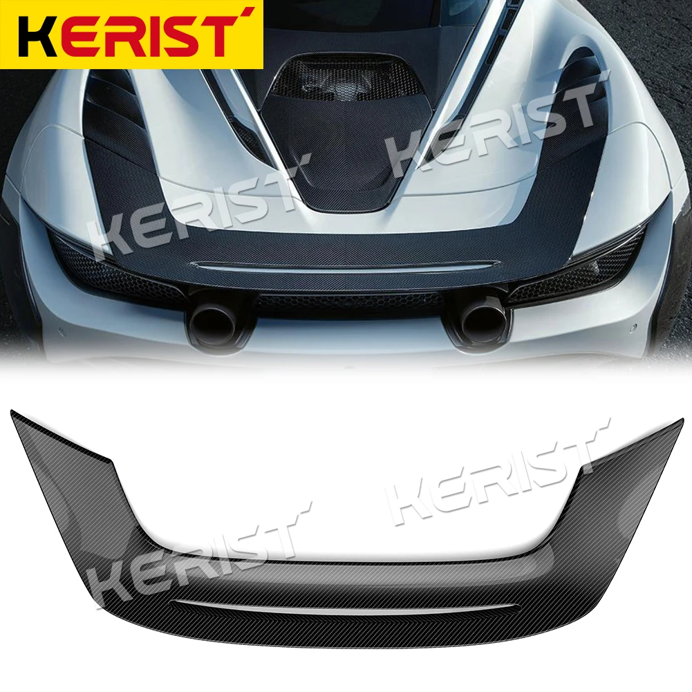 Rear Carbon Fiber Trunk Spoiler Wing For McLaren 720S 17-22 Silverstone Edition Rear Wing