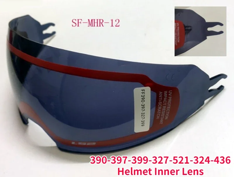 LS2 Motorcycle Helmet FF390-397-399-327 Inner Lens OF599-601 Built-in Sunglasses Sun Visor MX701 Helmet Accessories