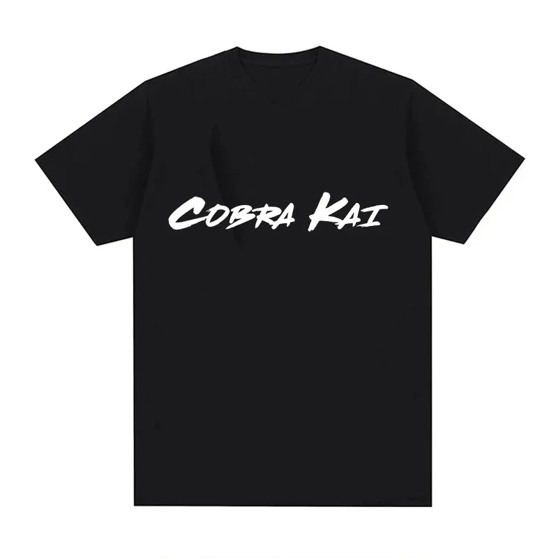 Cobra Kai T-Shirt Men Women Plus Size Fashion O-Neck Casual Breathable Streetwear Harajuku Oversized Printed Unisex Tees