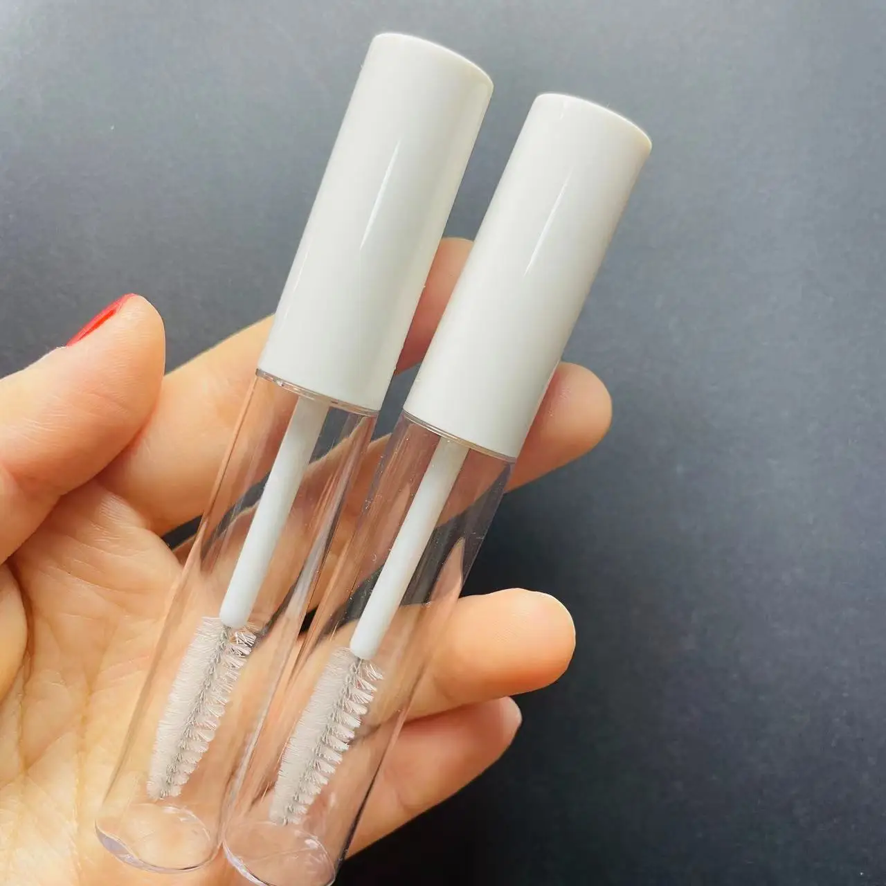 10ml Mascara-Tuben Großpackung Leere Mattierte Wimperncreme Nachfüllbare Flasche Kosmetikverpackungsbehälter Weißer Deckel – Detail 20