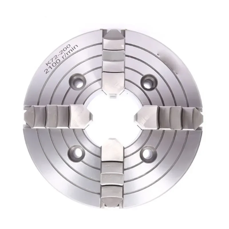 

Upgrade Four-jaw Single-action Chuck K72-400/320/250/200/160/130 Hand-tight Lathe Short Taper D8C11