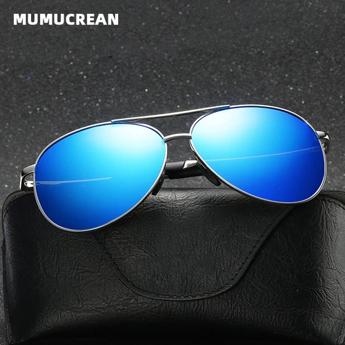 Imagen 2 del producto Gafas de sol polarizadas para conducir para hombre, coloridas piernas de primavera, estilo de diseñador, protección ocular, gafas de sol de moda para hombre