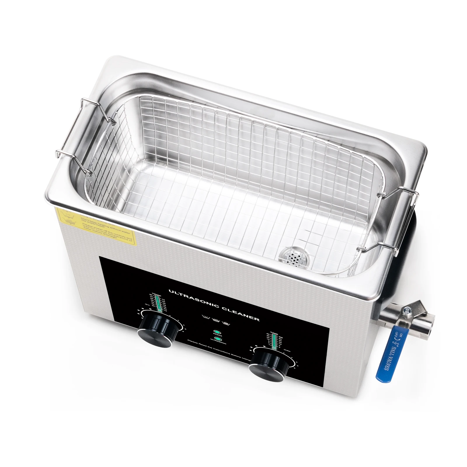 

【2026】New Design Smart Mechanical Ultrasonic Cleaner 6.5 Liter With Degas Function