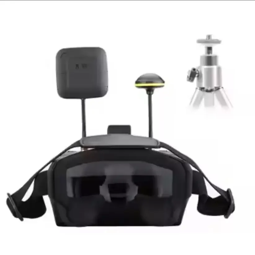 SmCpFPV Drone Goggles V2 5.8G 40CH FPV LS-800D VR Goggles 5inch HD LCD 16:9 Display Ratio With DVR Headset Dual Antenna Receiver