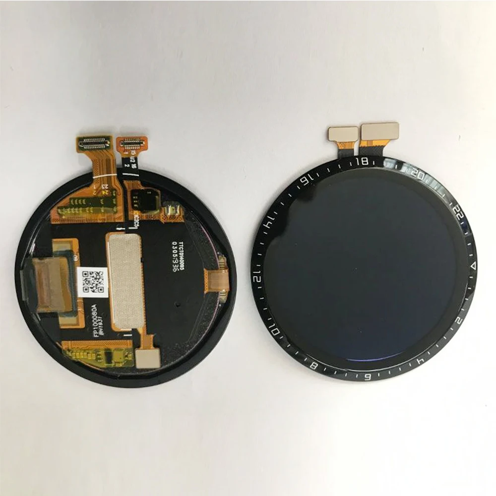 LCD Display Touch Digitizer Assembly With Frame For HUAWEI Watch GT2 LTN-B19 46mm GT 2 DAN-B19 42mm AMOLED Screen Repair Parts