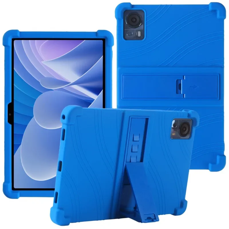 Funda para Doogee T30SE T30S 2024 Funda de 11 "Tablet PC Kickstand Funda con 4 Airbags a prueba de golpes de silicona suave