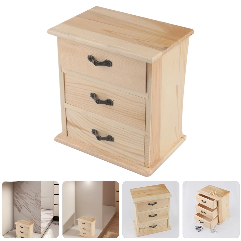 

Desk Storage Box Accessories Furniture Essential Oil Bottle Organizer Drawer Wood Shelf Tray Office