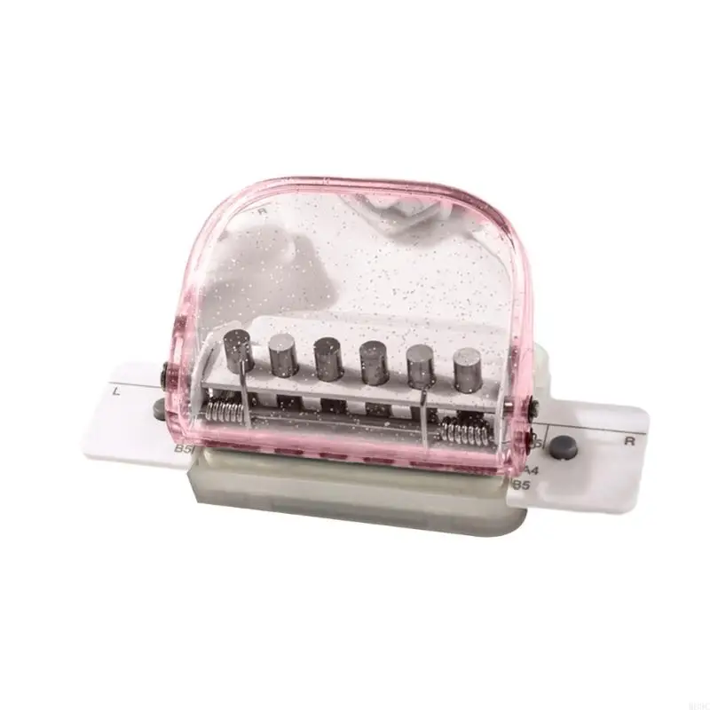 W89Cポータブルホールパンチャー6ホールペーパーパンチャー6ホールパンチングマシンマニュアルパンチャーホーム用