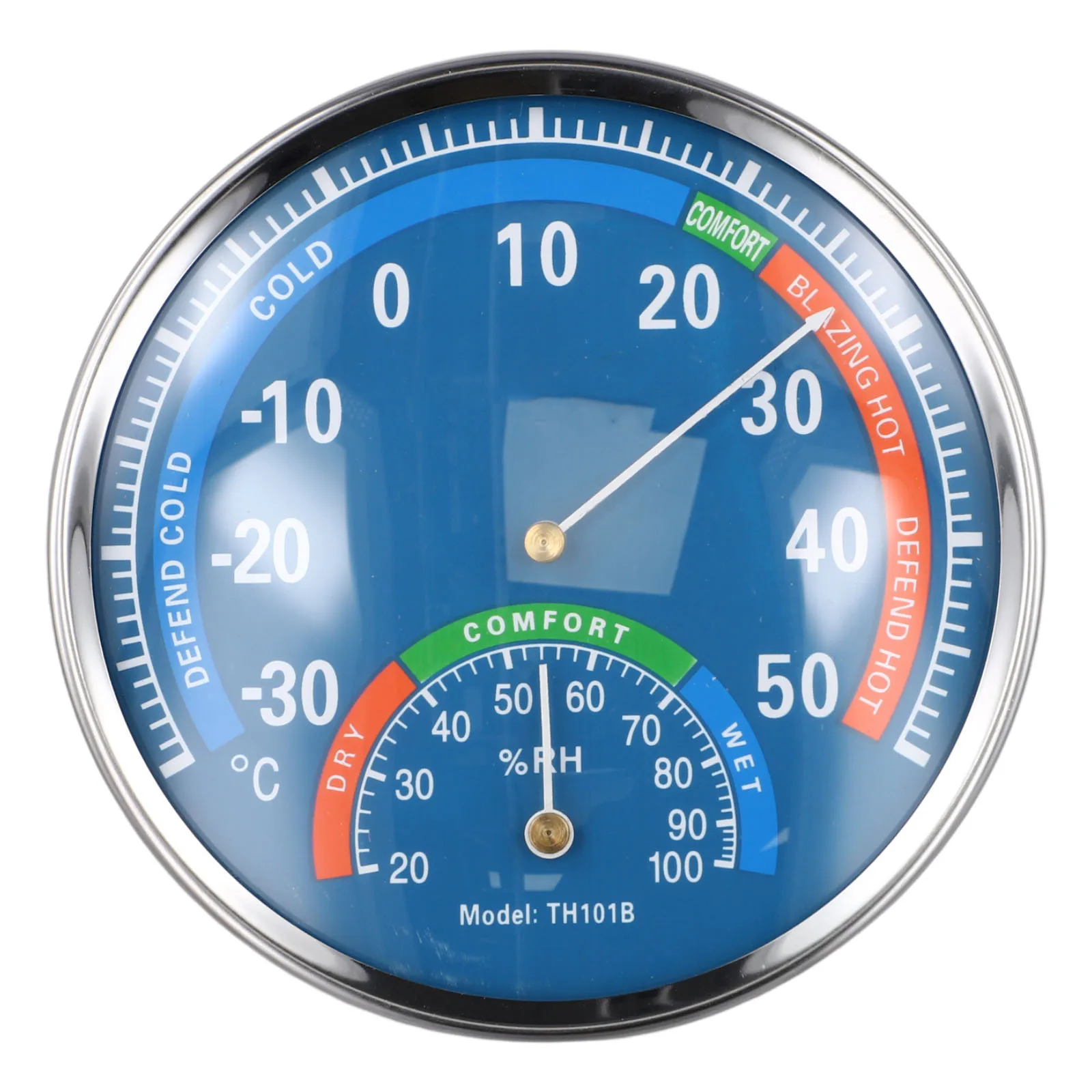 Thermohygrometer Indoor Thermometer Hygrometer Large Display Two-in-one Analog Humidity Sensor Thermometer