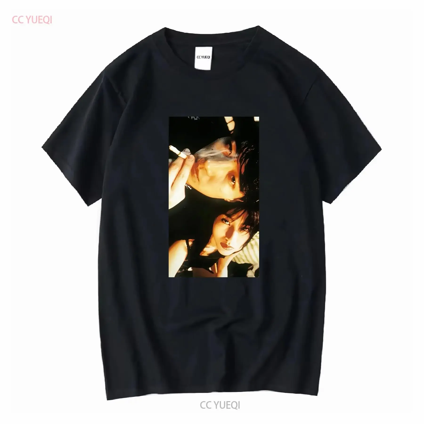 Fallen Angels Camiseta de manga larga o corta vintage Ropa de calle lavada Casual homme Ropa de diseñador unisex Gráfico transpirable