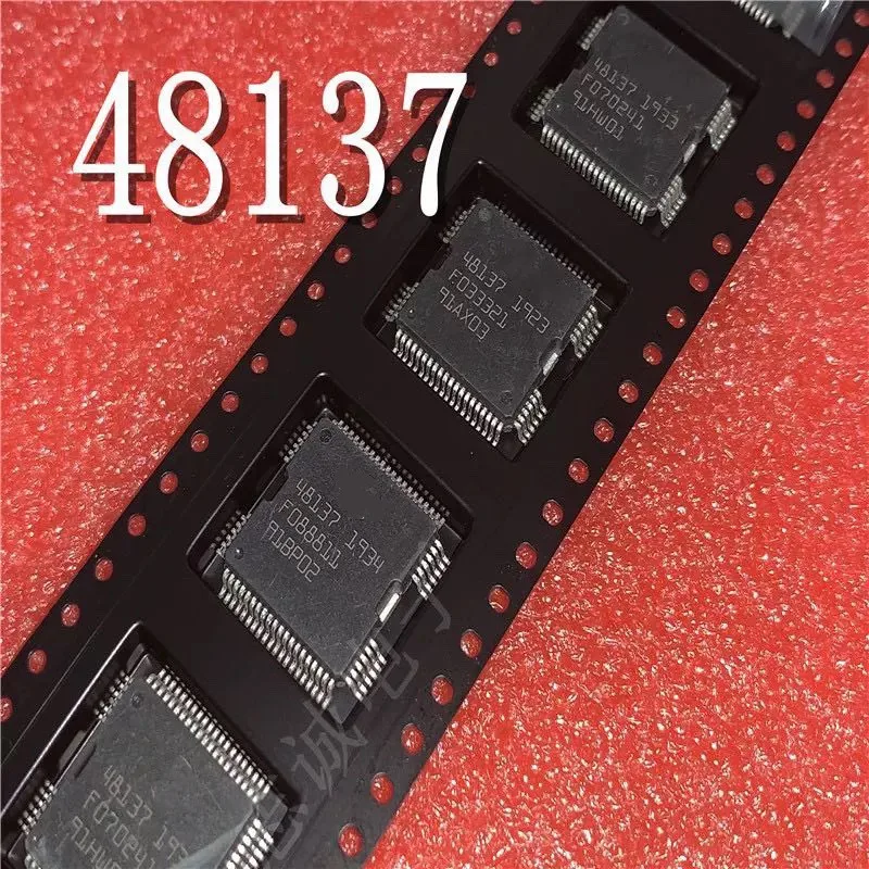 1PCS  48137  HQFP64  Fuel injector driven automotive computer board chip    In Stock