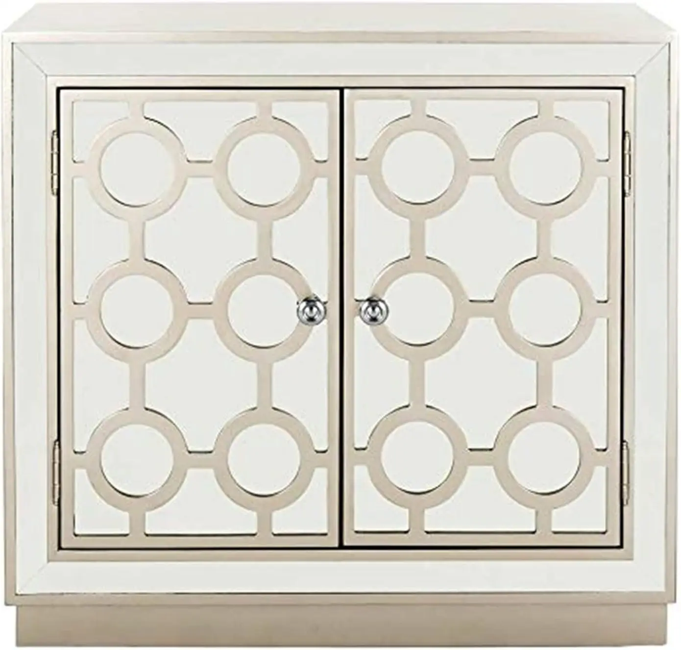 

Safavieh Home Kaia Champagne Mirrored 2-door Chest