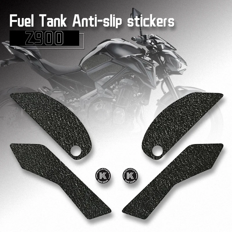 

Hot Sale For Z900 ABS 17-18 Z1000 10-15 Motorcycle Fuel Tank Sticker Side Knee Non-slip Decals Sticker Protector Pad z900 z1000