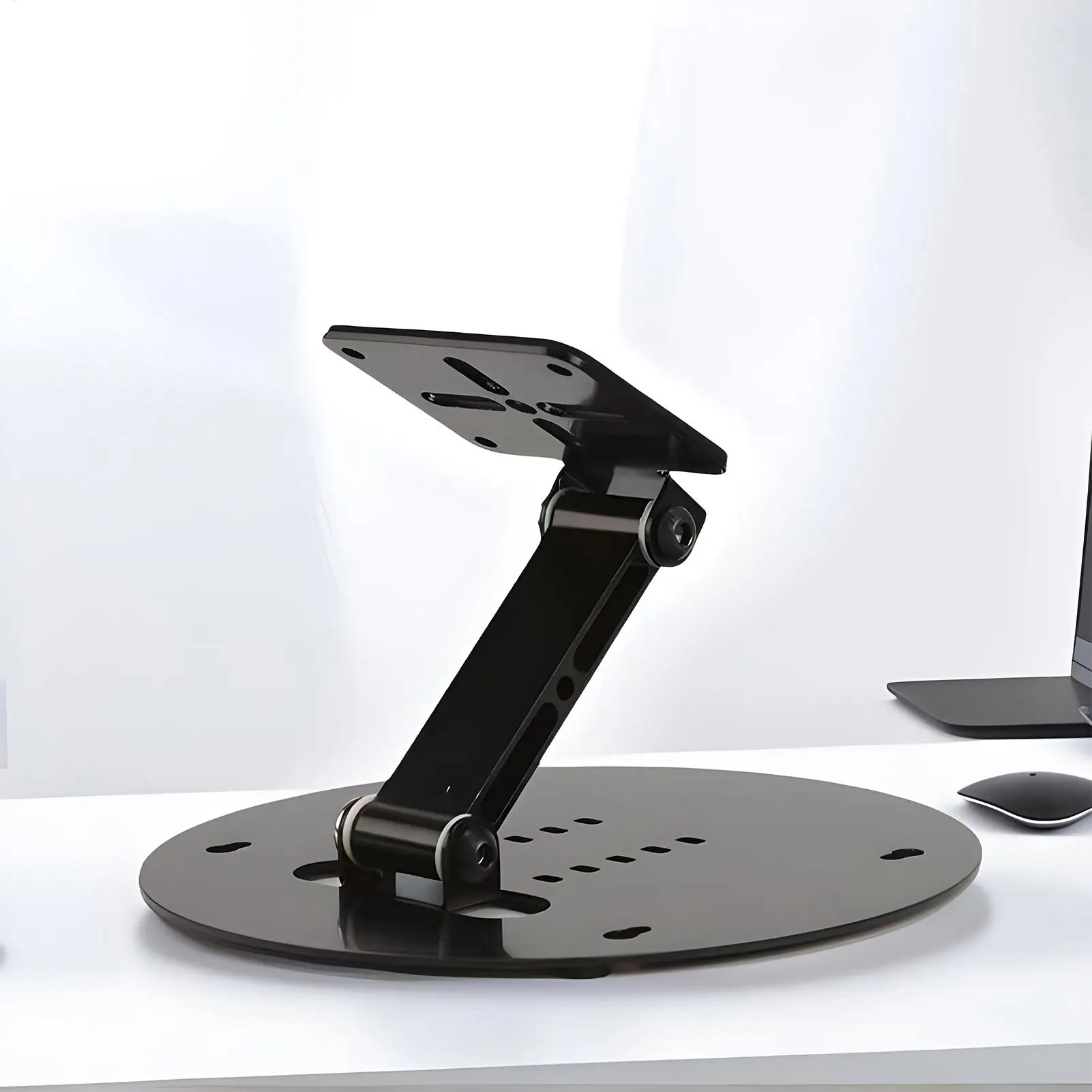 Металлическая подставка для проектора, складная настольная настенная потолочная подставка с регулировкой на 180 градусов для большинства мини-проекторов