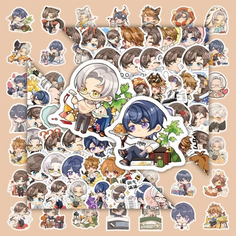 Sunsyea Tears of Themis Merch Fans Collection Character Stickers 100 Pieces Adjudicator King Libra Raven