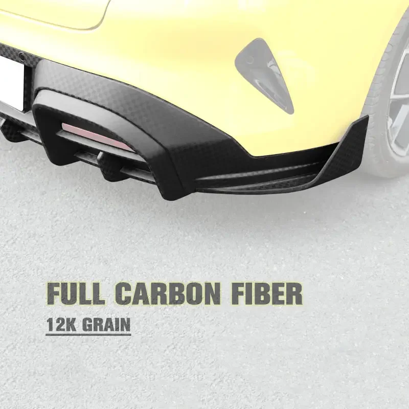 Automotive Automobile Car Composite Accessories Parts Carbon Body Kit Bodykit Rear Lip for Su7 Rear Bumper Lower Guard